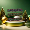 Colorful metal velvet ribbons are used for hand-made DIY wedding party packaging Application Scenario